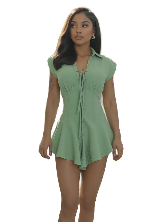 Olive Romper