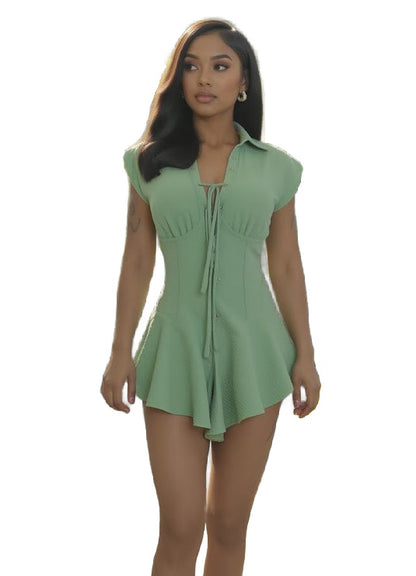 Olive Romper